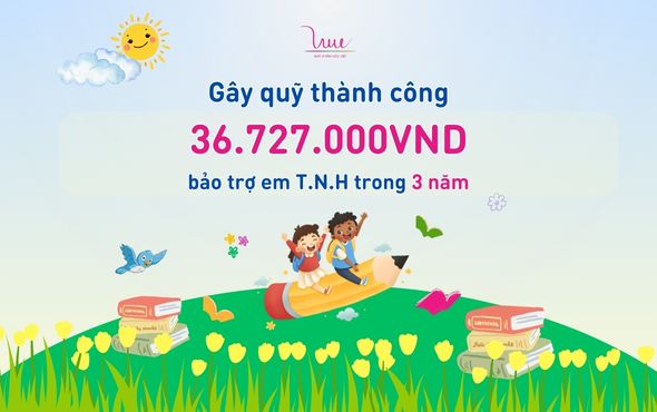 Gây quỹ thành công cho em T.N.H.